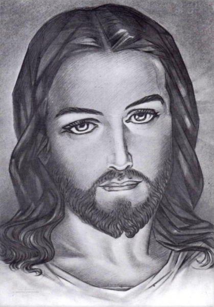 Poster Rosto de Cristo MEDIO